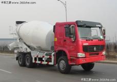 中國重汽 HOWO 336馬力 6X4 混凝土攪拌車(ZZ5257GJBN3641W)