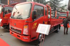 中國重汽HOWO 悍將 107馬力 4.2米排半欄板輕卡