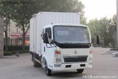 中國重汽HOWO 悍將 82馬力 3.3米單排廂式輕卡