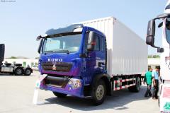 中國重汽 HOWO T5G重卡 180馬力 4X2 排半廂式載貨車(ZZ5167XXYH501GD1)