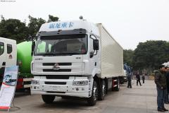 東風柳汽 霸龍M5重卡 280馬力 8X4 廂式載貨車(LZ5311XXYQELA)