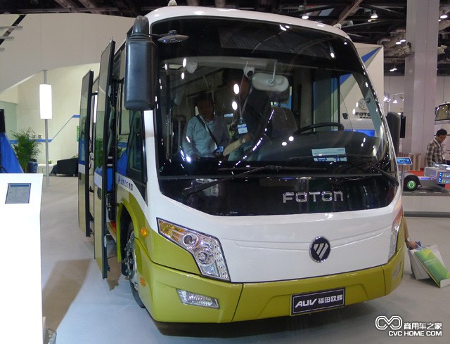 福田歐輝推出的BJ6650迷你快充電動巴士 商用車網報道