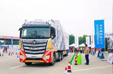 福田戴姆勒中國高效物流卡車公開賽